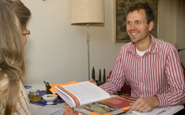 Practicar el espa&ntilde;ol hablando de riego, con el ingeniero Gert Jan Veldwisch, en Houten